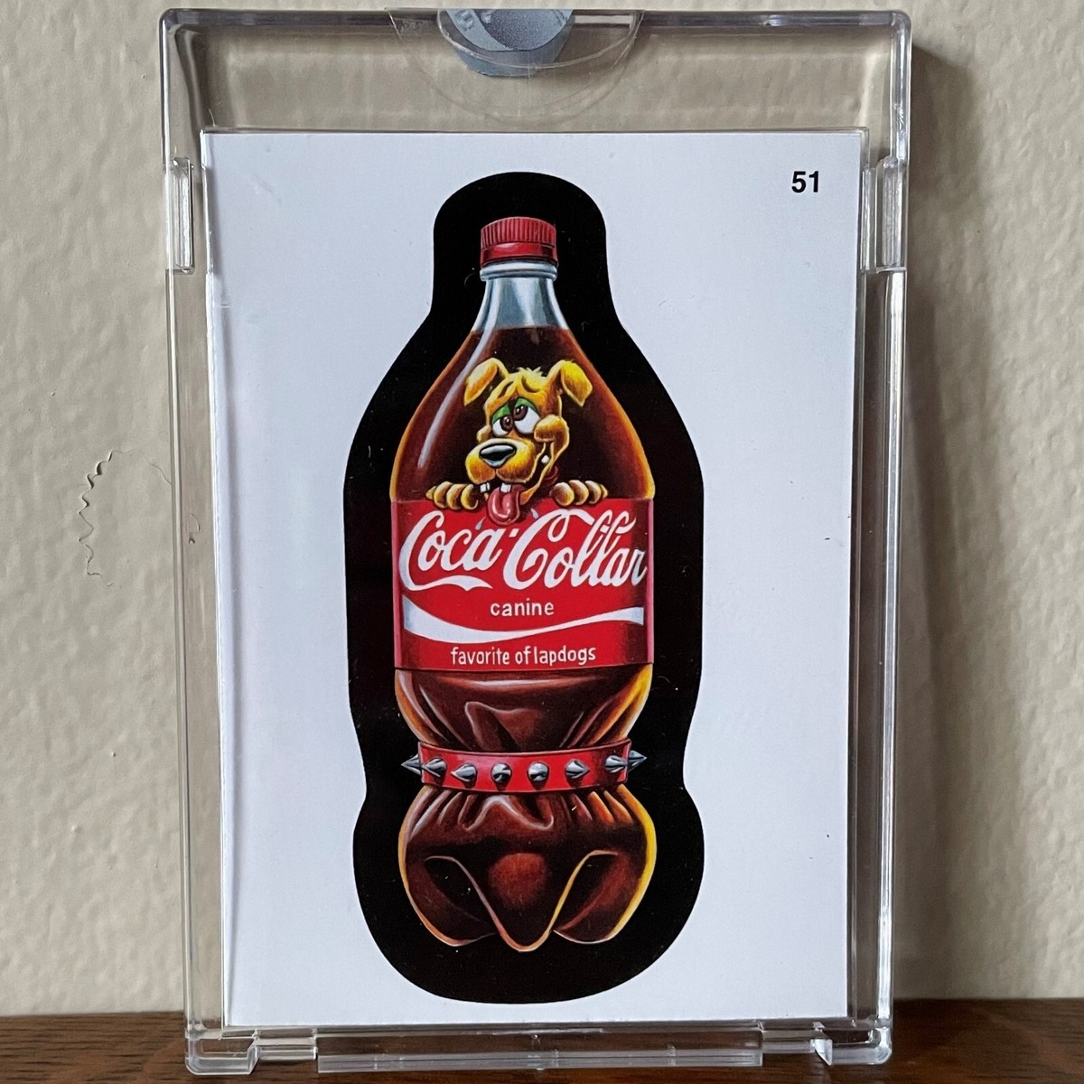 2010 Topps Wacky Packages 1/1 A New Series 8 Coca-Collar 51 Blank