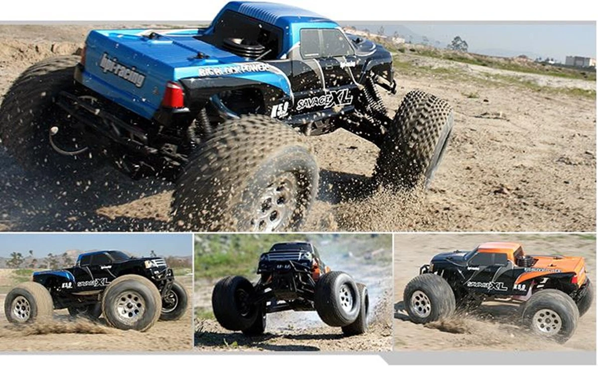 Original HPI SAVAGE XL5.9 4.6 Flux Body 1 8 Scale Truggy Truck