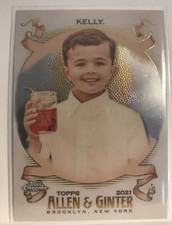 Leo Kelly 2021 Topps Allen & Ginter Chrome Card #236 Social Media Star