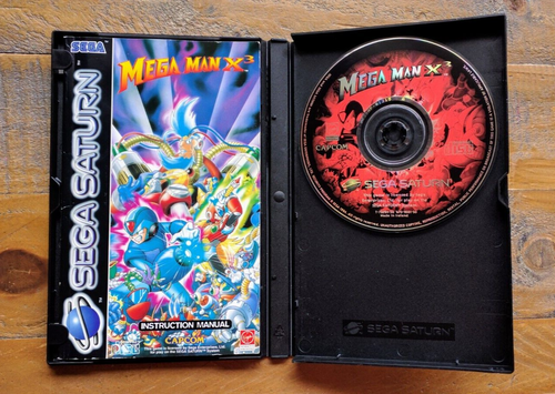 Complete ✹ MEGAMAN X3 ✹ Sega Saturn Game ✹ PAL Version ENGLISH ✹ W/Inserts - Picture 6 of 12