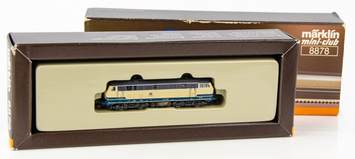 Vintage Marklin Mini-Club 8878 German Z Scale Diesel