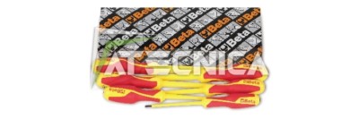Serie Set 6 Schraubendreher beta tools 1274MQ Bis Stichtiefdruck Isolation 1000V