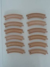 Holzeisenbahn Spielzeugeisenbahn Schienen Set 12 Teile - point-kids