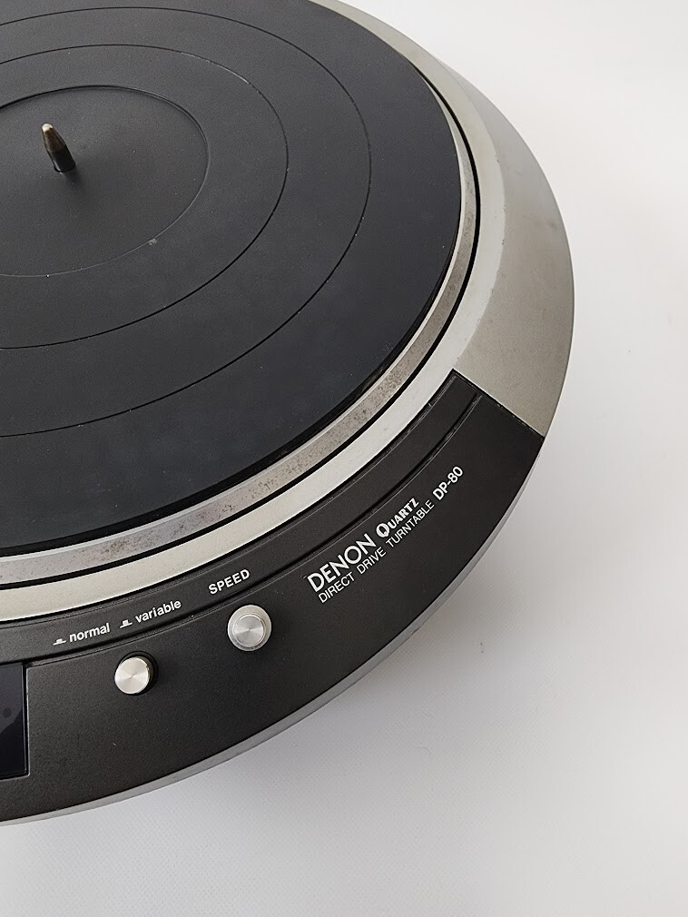 DENON/デノン/ターンテーブル/DP-80 Denon DP-80 Direct Drive Turntable Record player | eBay