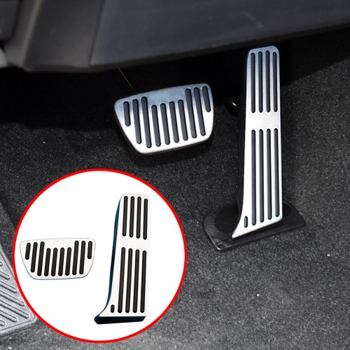 AT Gas Brake Foot Pedal Cover For Toyota Camry RAV4 Avalon Accelerator Alloy