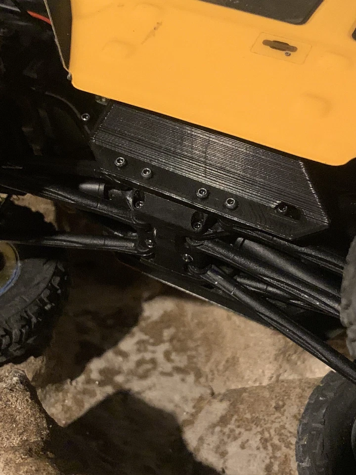 Axial SCX24 Jeep Wrangler Gladiator Frame Sliders Body Savers - Image 2 of 4