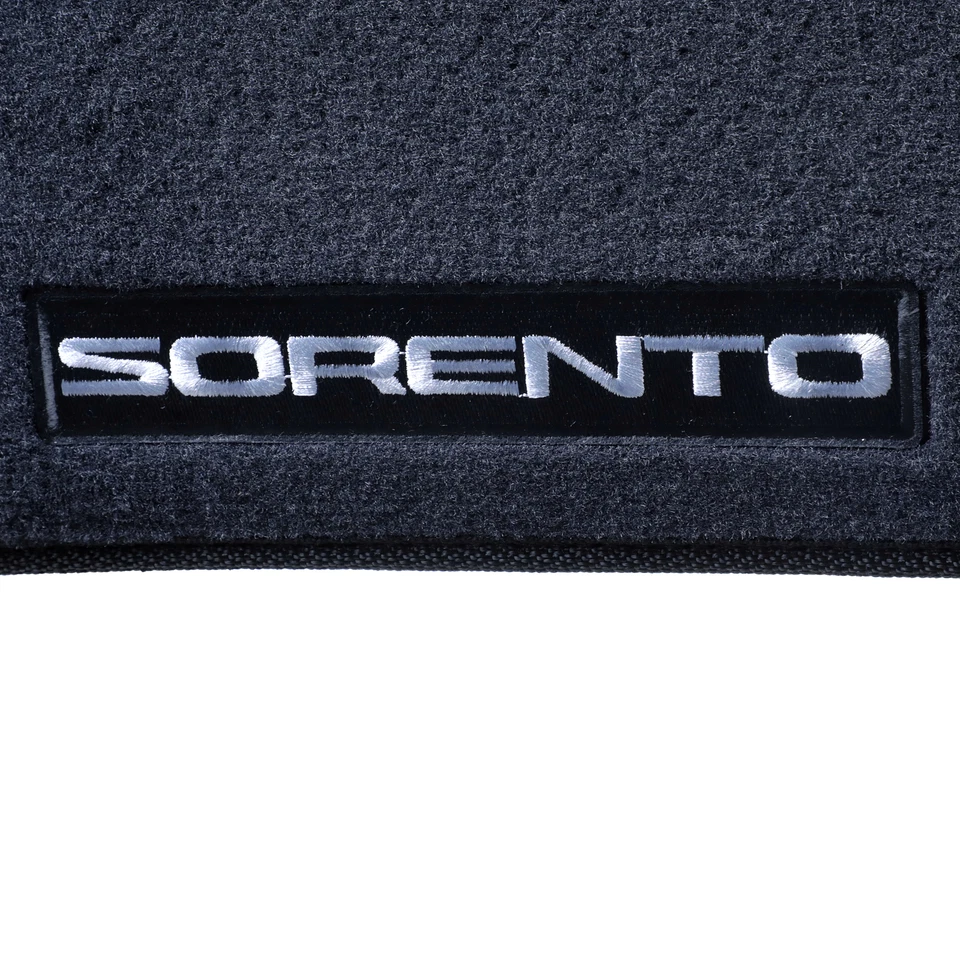 NEW OEM Kia 2016-2018 Sorento Carpet Floor Mats Set Black Genuine C6114-ADU00 - Imagem 3 de 4