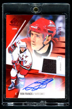2023-24 Upper Deck SP Game Used RON FRANCIS #178 - Legend Red Patch Auto /15 SSP