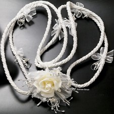 White Wedding Lasso Rope Wedding Lazo de Boda Blanco Wedding Lasso Cord