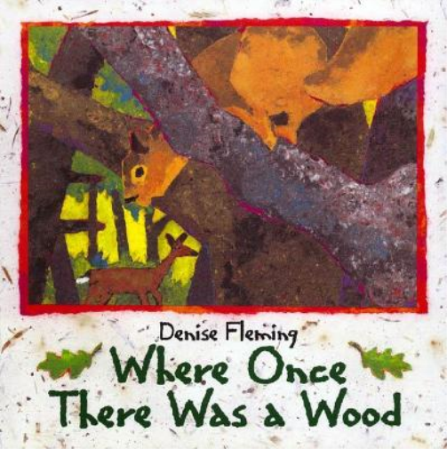 Denise Fleming Where Once There Was a Wood (Tascabile) Owlet Book
