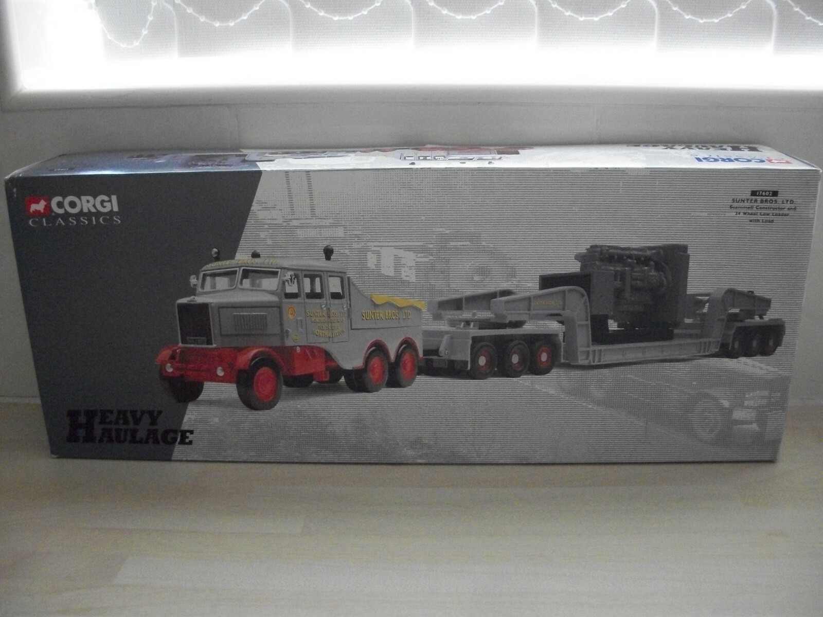 Miniature Corgi 1/50 N°74202 – Citroën Type 55 Porte-Char Calberson – Occasion