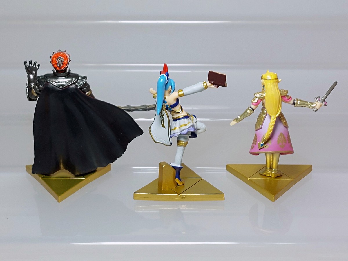 オベサ フィギュア S・M・Lサイズ 3点セット Zelda Musou Hyrule Warriors Ganondorf Ganon Lana Zelda Hime Figure