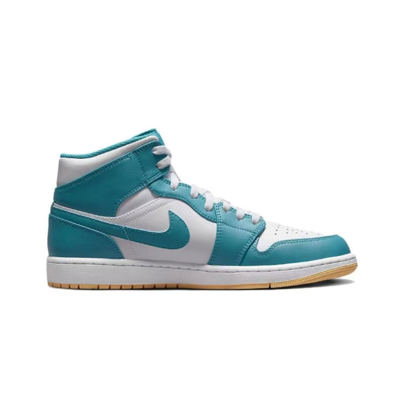 Nike Air Jordan 1 AJ1 Mid Aquatone GS Youth shoes  DQ8423-400 men's DQ8426-400 thumbnail 9