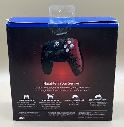 SONY PS5 DUALSENSE WIRELESS CONTROLLER - SPIDER-MAN 2 LIMITED EDITIO (MVP030964) - Bild 2 von 3