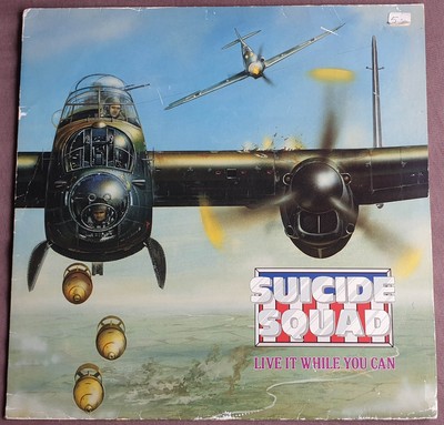 Suicide Squad-Live It While You Can LP 1988 UK 1st PRESS Q5, TKO, Helix, TNT NM