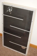 Solar Window Air Heater Panel Upgraded, FREE HEAT Save Money, MADE IN THE USA!