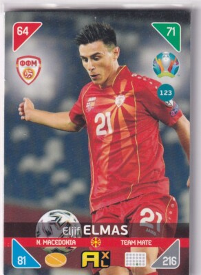 Panini Adrenalyn Euro 2020 Kick Off Team Mate Nr. 123 Eljif Elmas