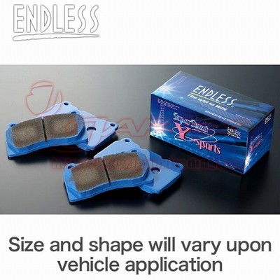 ENDLESS SSY Front/Rear Brake Pads for BIANTE CCEFW/CCEAW/CC3FW 08/7- EP457/EP456