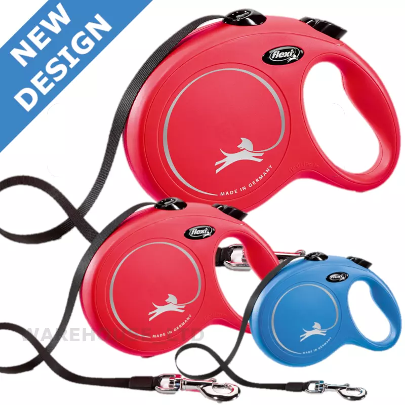 Flexi New Classic Dog Lead 8m Large Tape Retractable Dog Lead New Model |  eBay