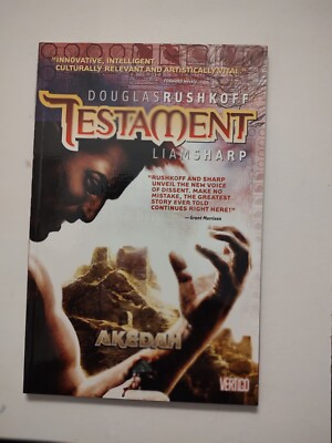 TESTAMENT VOLUME 1  Akedah  Written by Douglas Rushkoff    Cover by Liam Sharp