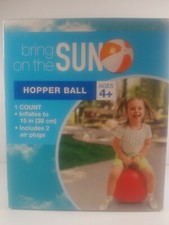Inflatable Hopping Jumping Bouncy Ball Bouncer Hopper Handle Kids Outdoor New