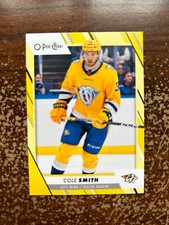 Cole Smith, Yellow Border #381 - 2023-24 O-Pee-Chee
