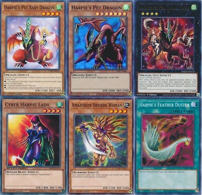 Yugioh Mai Valentine Complete Deck - Harpie's Pet Dragon - Feather