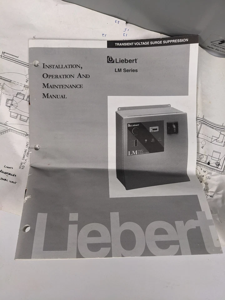 Dispositivo de proteção contra surtos Liebert LM2 277/480Vv 3 fases Wye 4W+G 1500Vpk L-L - Imagem 2 de 4