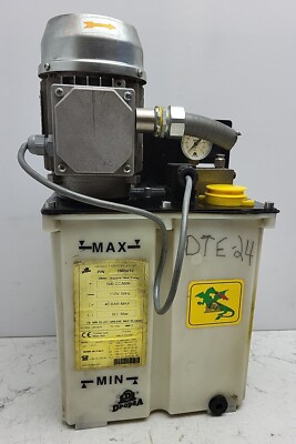 Dropsa 3905013 Dragon Lubrication Pump Electric Gear Pump 110V 50Hz 500 CC/Min