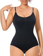 Women Trainer Tummy Control Firm Full Body Shaper Bodysuit Slimming Shapewear M