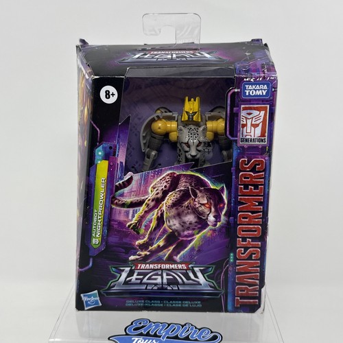 Autobot Nightprowler Transformers Legacy Deluxe Class Action Figure 2022 Hasbro - 第 1/6 張圖片