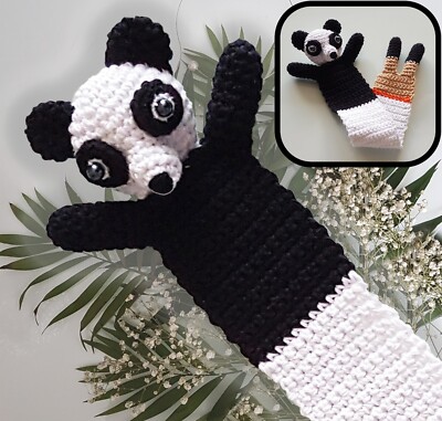Crochet Pattern Bookmark Kung fu Panda , PDF Amigurumi Panda crochet ecofriendly