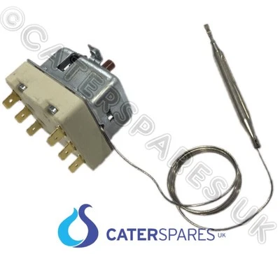 EGO 55.32542.090 TRIPLE POLE FRYER HIGH LIMIT THERMOSTAT 6 TERMINALS 5532542090