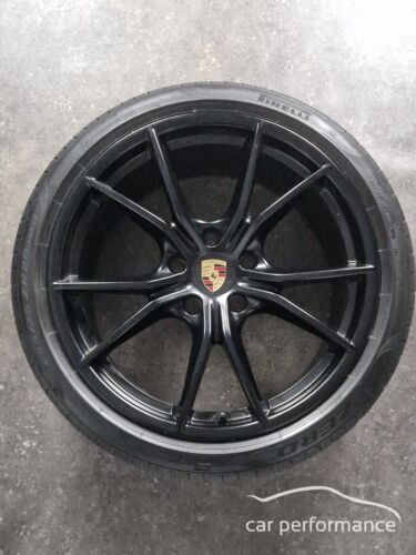 Porsche 982 20 Zoll S4 Felgen 20 Zoll, Sommerräder Cayman Boxster, black - Bild 4 von 12