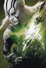 SOFIA BOUTELLA signed Autogramm 20x30cm STAR TREK in Person autograph COA
