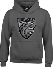 DIREWOLVES HOODY HOODIE GAME OF KHALEESI THRONES LANNISTER STARK TYRION WOLF