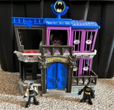 Complet Light up Imaginext Gotham City Jail Batman Bane DC Super Friends 2012