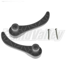 Seat Lever Recliner Handle Black Set of 2 Front For Chevrolet S10 Pickup GMC