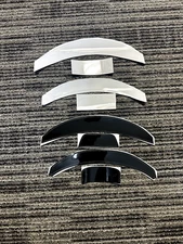 Blank Front & Rear Football Helmet Bumpers, Riddell Speed, Flex