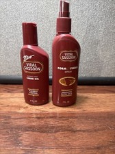 VIDAL SASSOON FORM  FINISH Spray Extra Hold And Liquid Gel Unsented