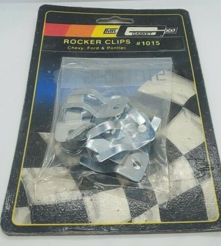 NOS 1015 Mr. Gasket Rocker Clips for Chevy Ford & Pontiac, Set of 8 - Picture 1 of 1