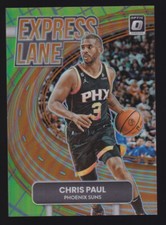 2022-23 Panini Donruss Optic CHRIS PAUL #7 🔥 Express Lane Lime Green /149