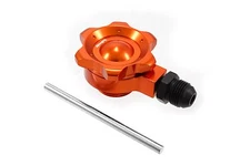 VMS RACING Aluminum Vacuum Scavenger ENGINE OIL CAP ORANGE FOR Honda Acura Nissa