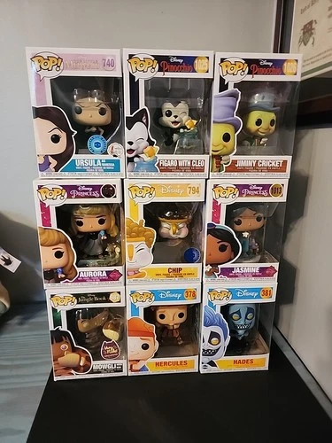 Funko Pop Disney Lot, Unopened In Box