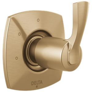Delta Stryke 3-Function Diverter Trim Champagne Bronze-Certified Refurbished