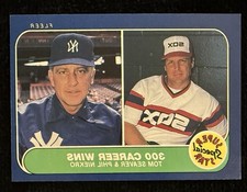 Click to enlarge 300 Career Wins (Tom Seaver / Phil Niekro)