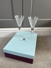 Highgrove Wine Glasses / Champagne Flukes x 2 New Boxed