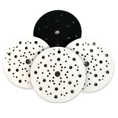 6\ 150 mm Interface Pads Klett Weich Schwamm Pad Polieren Schleifen 70 Loch
