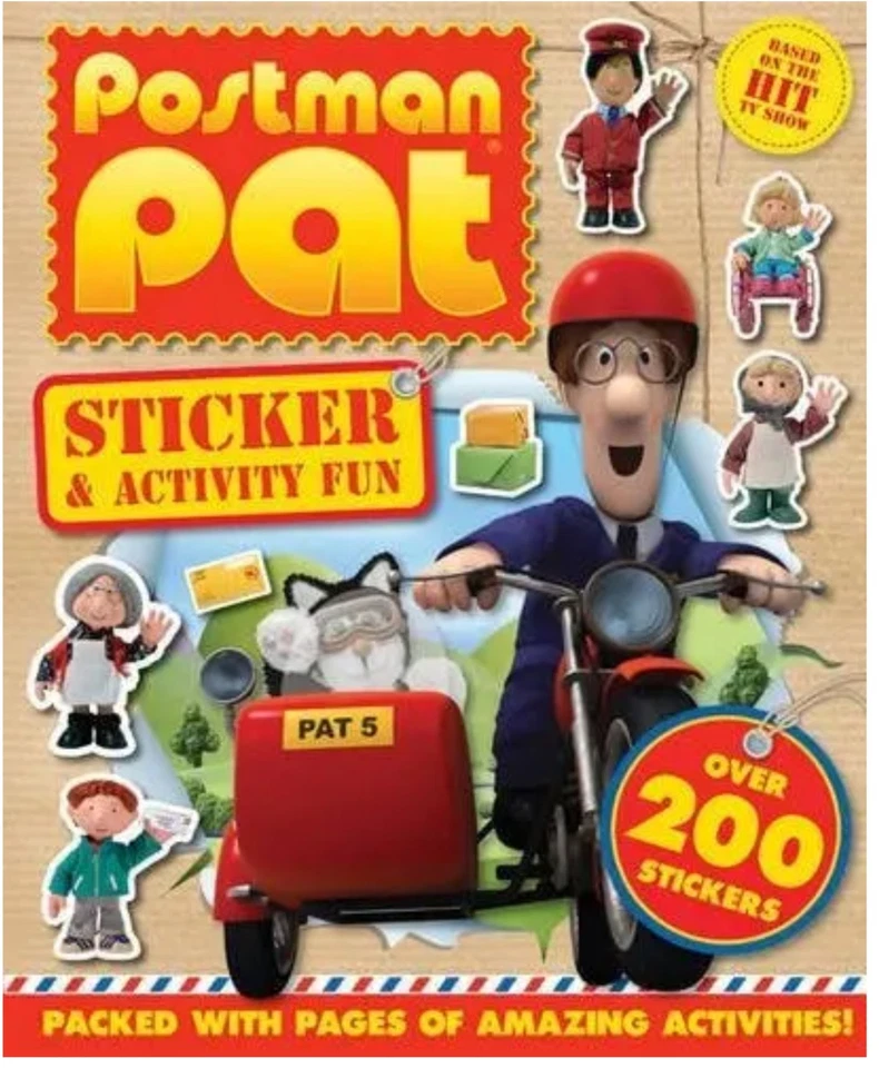 NEW - POSTMAN PAT STICKER and ACTIVITY FUN with over 200 STICKERS - Image 1 of 1