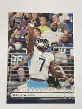 2022 Panini Chronicles Titans Malik Willis Photogenic Rookie #PH-29